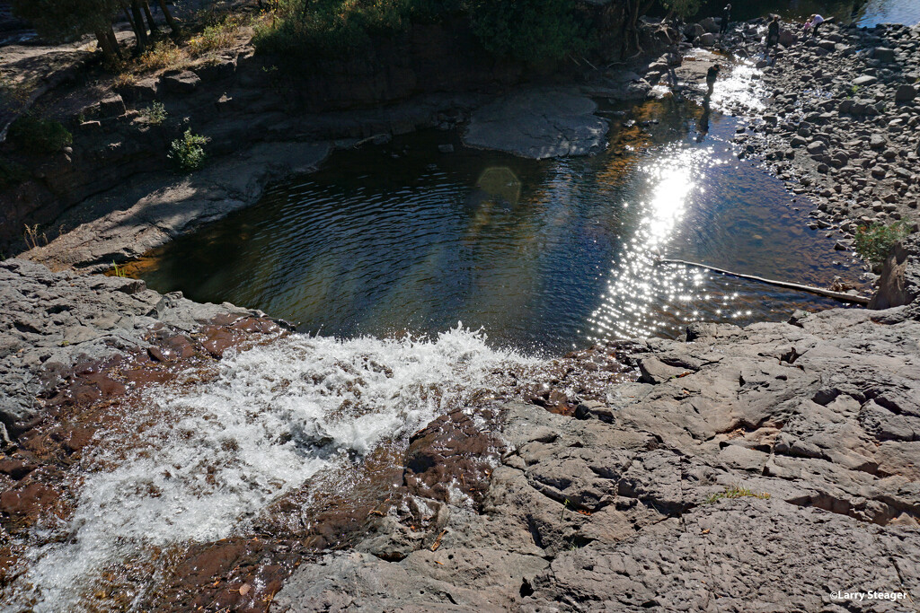 Top of the falls by larrysphotos