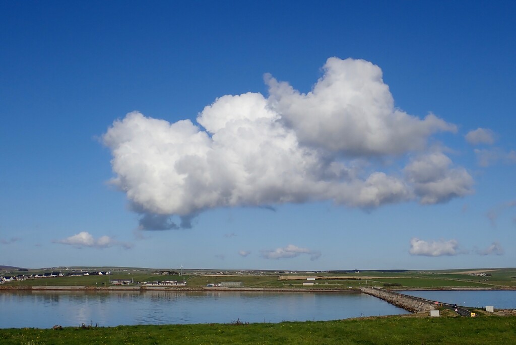 CLOUD OVER ORKNEY CAUSEWAY  by markp