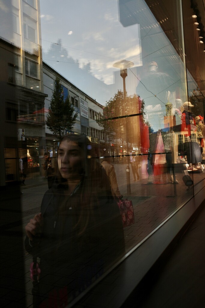 Ghost in the Shopping street by vincent24