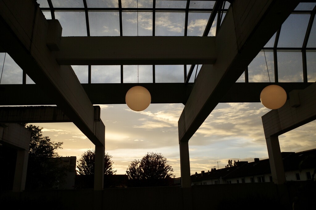 Concrete Symphony at Sunset by vincent24