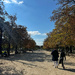 Strolling in Luxembourg garden. 