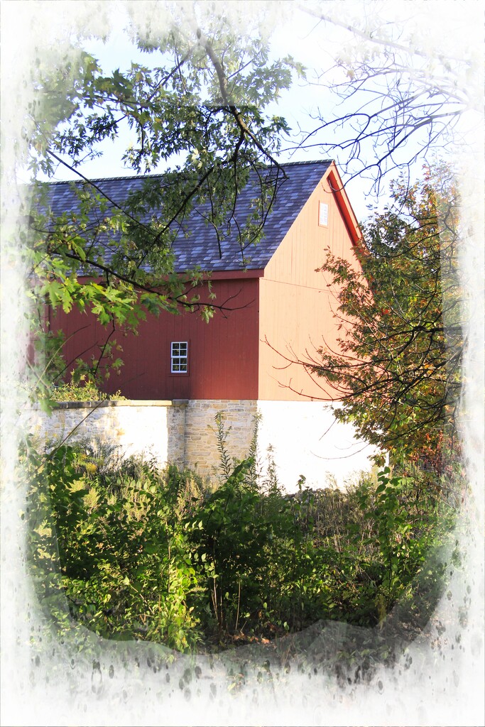 Barn In The Midst by digitalrn