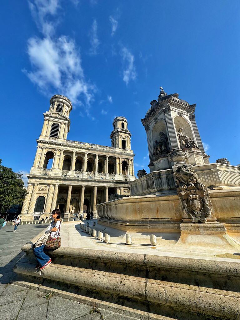 Alix and Saint-Sulpice church.  by cocobella