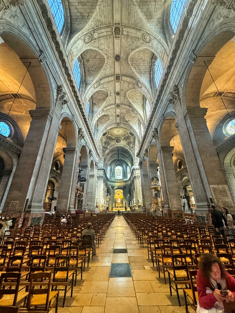 Inside Saint-Sulpice.  by cocobella