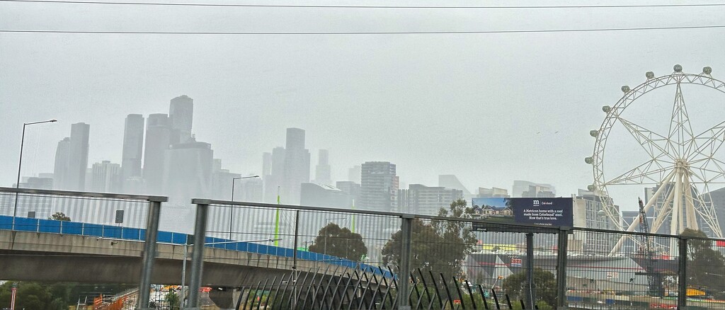 Rainy day in Melbourne by pusspup