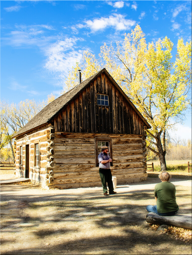 Theodore Roosevelt's Maltese Cross Cabin by 365projectorgchristine