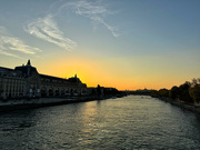 25th Sep 2024 - Sunset on the Seine. 