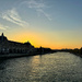 Sunset on the Seine. 