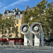 Esplanade du centre Pompidou. 