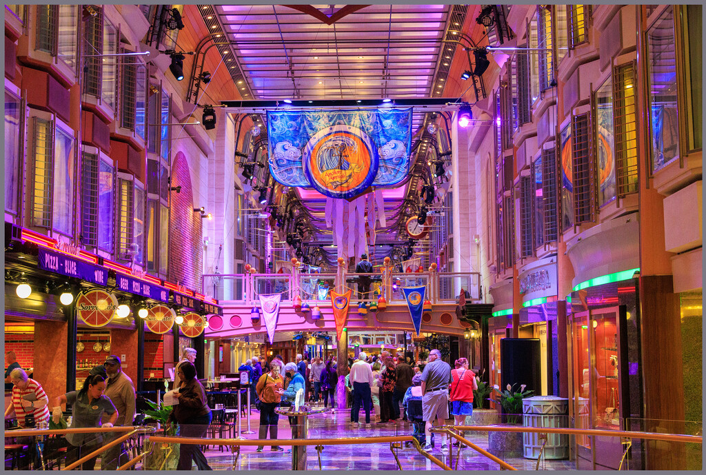 Promenade on the Liberty of the Seas by hjbenson