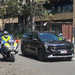 King Charles III and Queen behind State Library off NSW. 