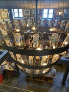 19th Oct 2024 - beer bottle chandelier