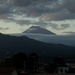 fuji from the train window