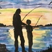 Fishing together 