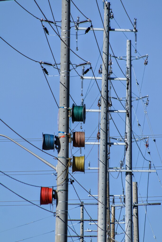 Colourful Spools by princessicajessica