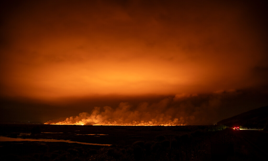 Whangamarino Fire by nickspicsnz