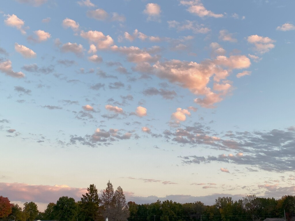 Pink cotton candy clouds by tunia