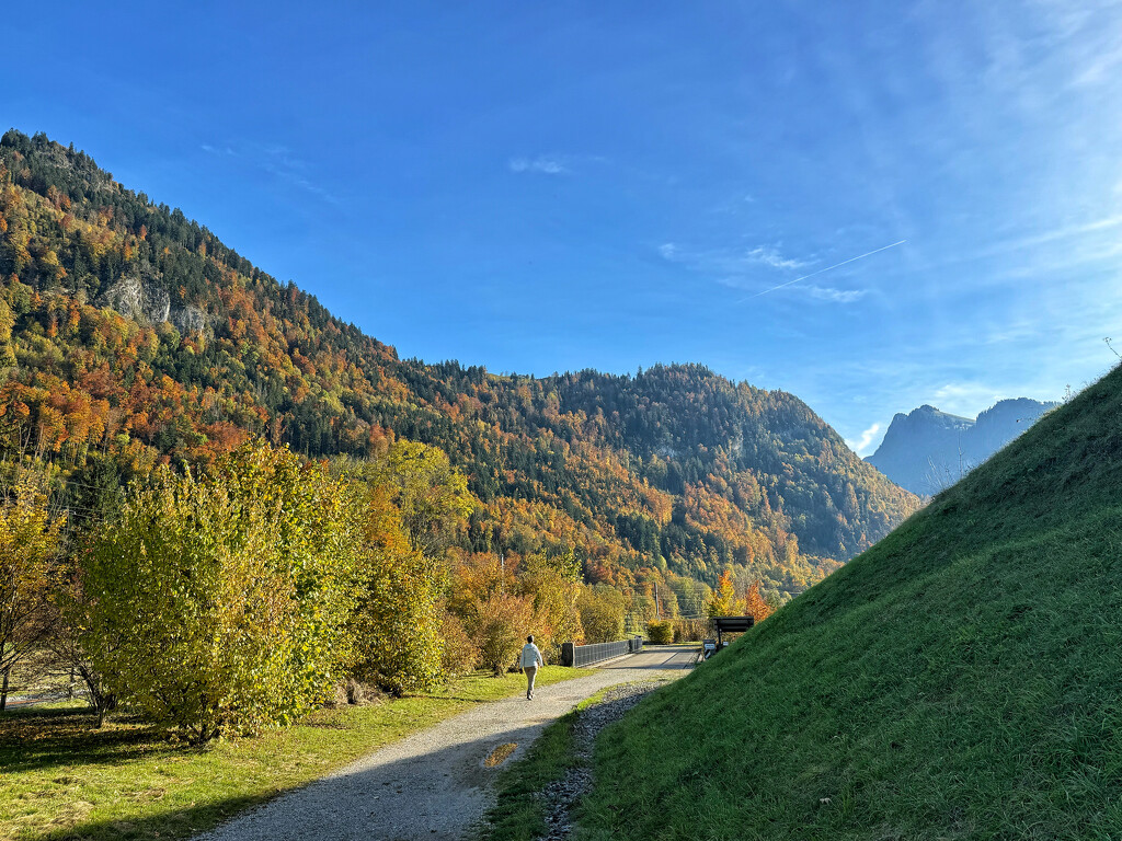 A walk to  Lessoc lake.  by cocobella