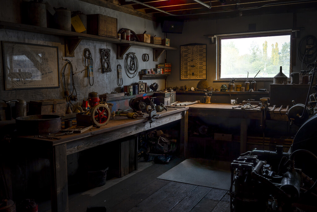 Engine Shop, Britannia Shipyards Historical Site by cdcook48