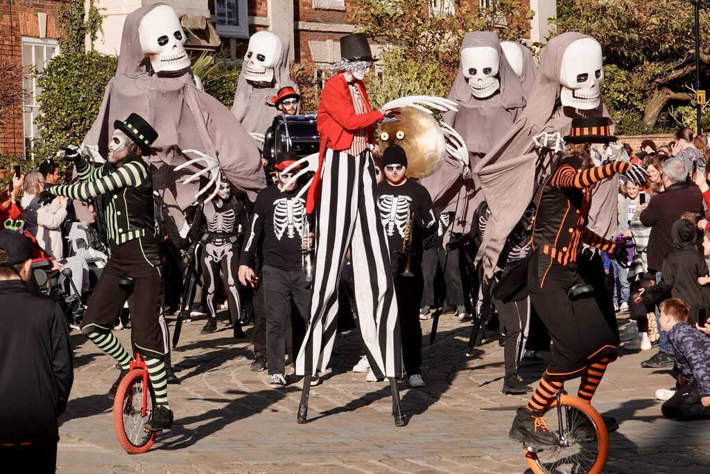 Strolling Bones Skeleton Parade by phil_sandford