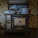 Wood Stove, Managers House, Britannia Shipyards Historical Site