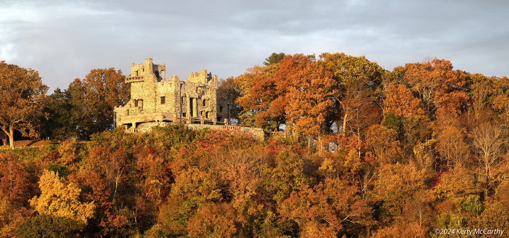 Late day light on Gillette Castle by mccarth1