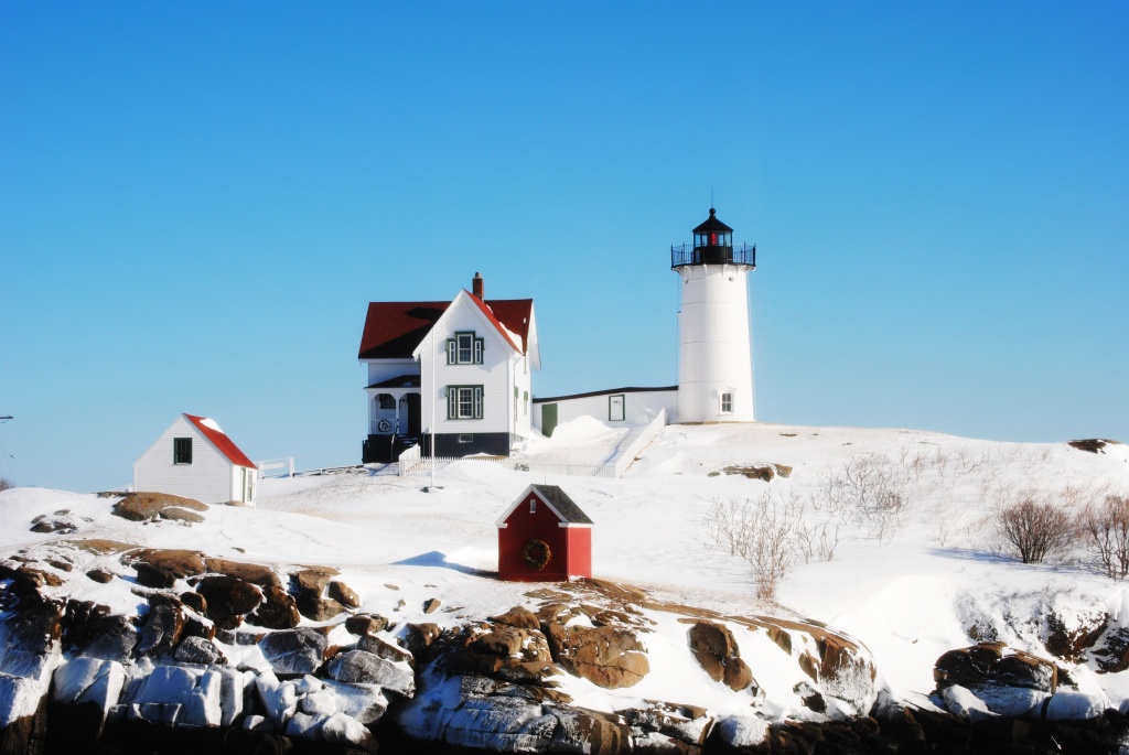 Nubble Light, Cape Neddick Maine by dorim