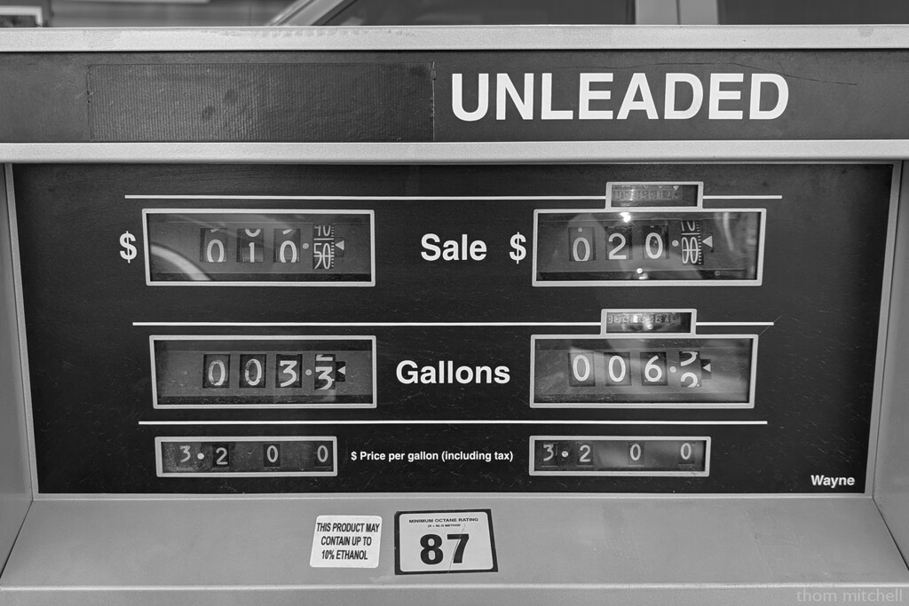 Filling up by rhoing