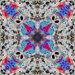 Roses Kaleidoscope solarized