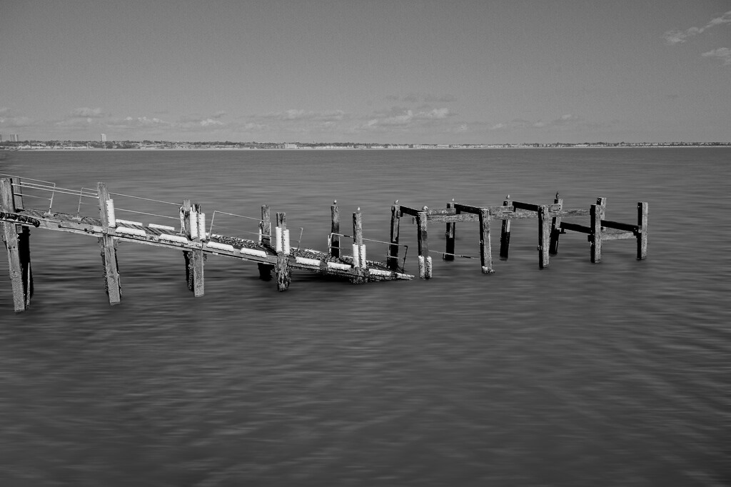 Broken Jetty by billyboy