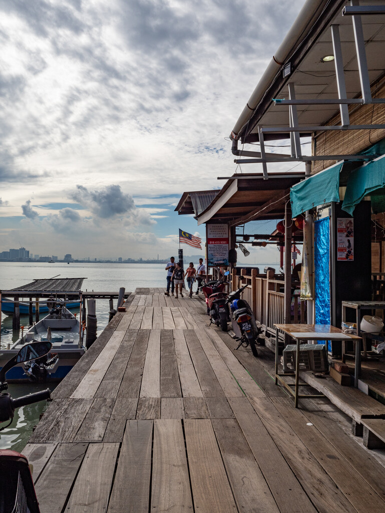 Flag at end of the Jetty by ianjb21