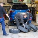 Changing tyres