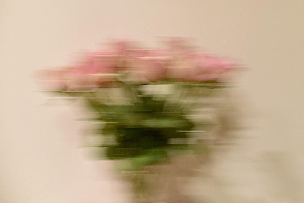 ICM vase of Roses  by wakelys