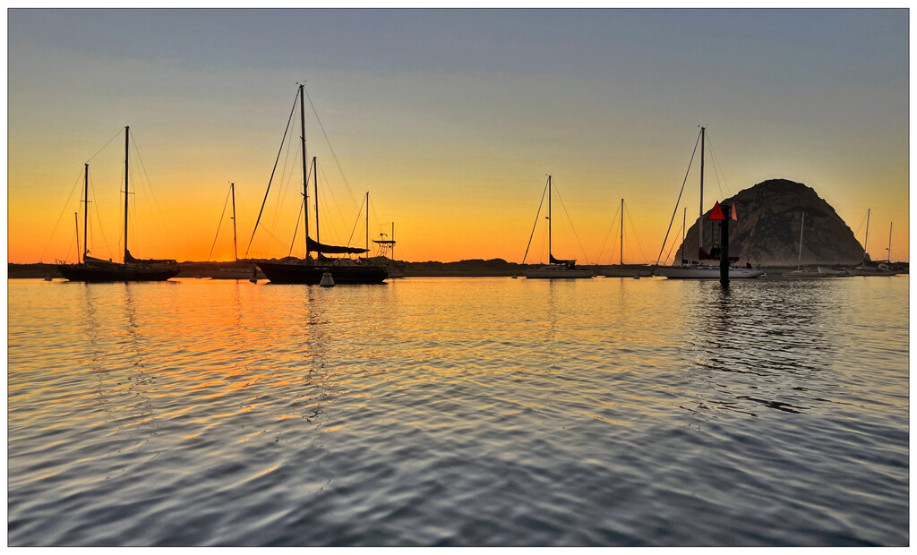 Morro Bay Sunset by aikiuser