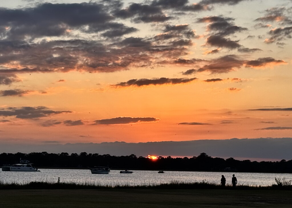 Ashley River sunset  by congaree