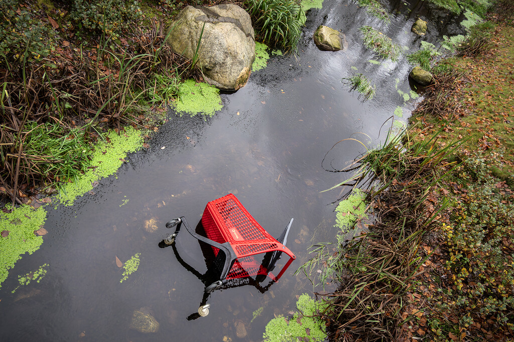 Abandoned shopping cart by helstor365