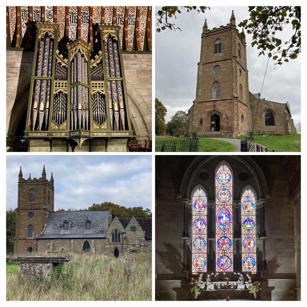 St. Mary’s Church, Hanbury by illinilass