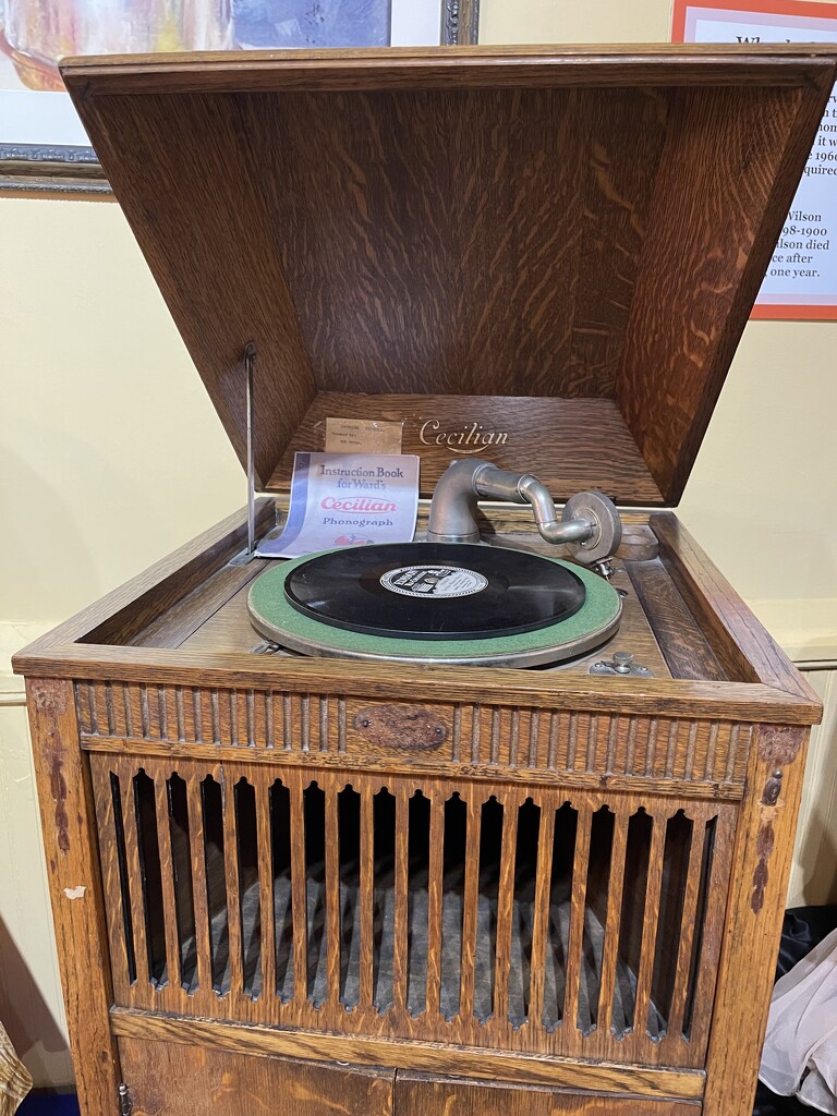 Cecilian Phonograph, Circa 1920 by essiesue