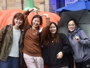 2nd Nov 2024 - Visitors to hallowe’en at the Rocks in Sydney. 