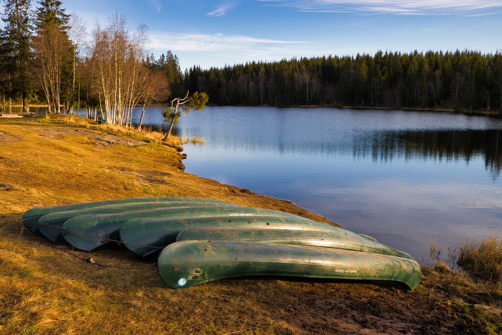 Canoes by okvalle