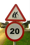 5th Nov 2024 - Old folk crossing at 20 MPH!