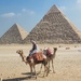 Pyramids and camels