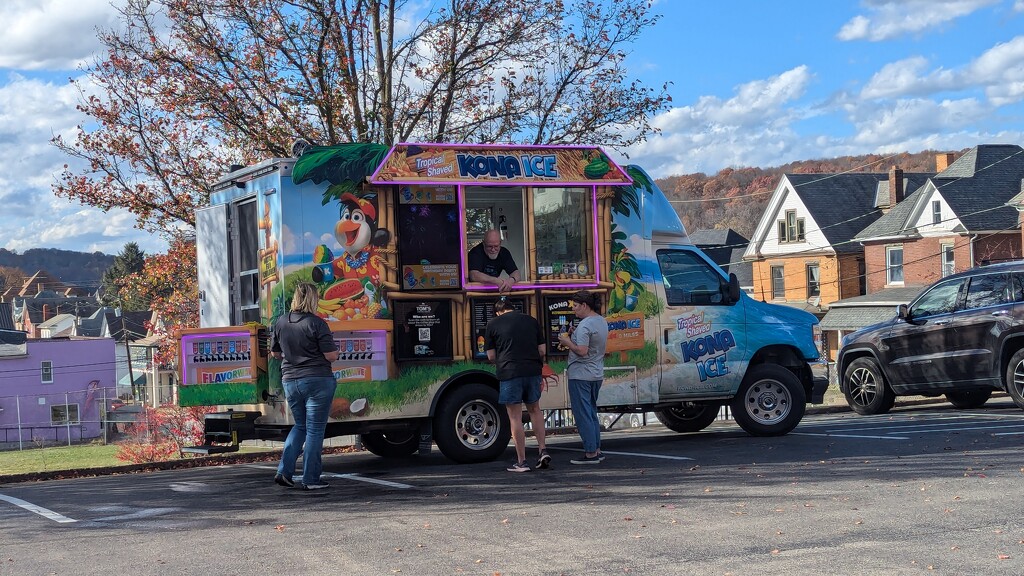 Ice Truck at School  by julie