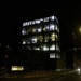 Industrial building at night 