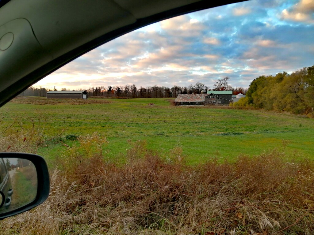 Country Scenery Through the Car Window by princessicajessica