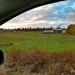 Country Scenery Through the Car Window