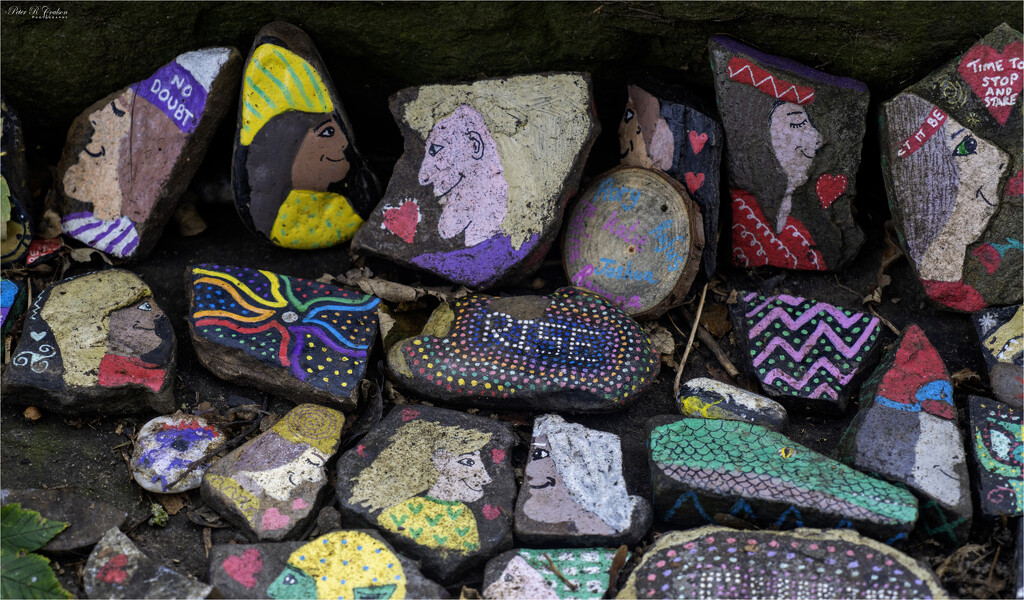 Painted Stones by pcoulson