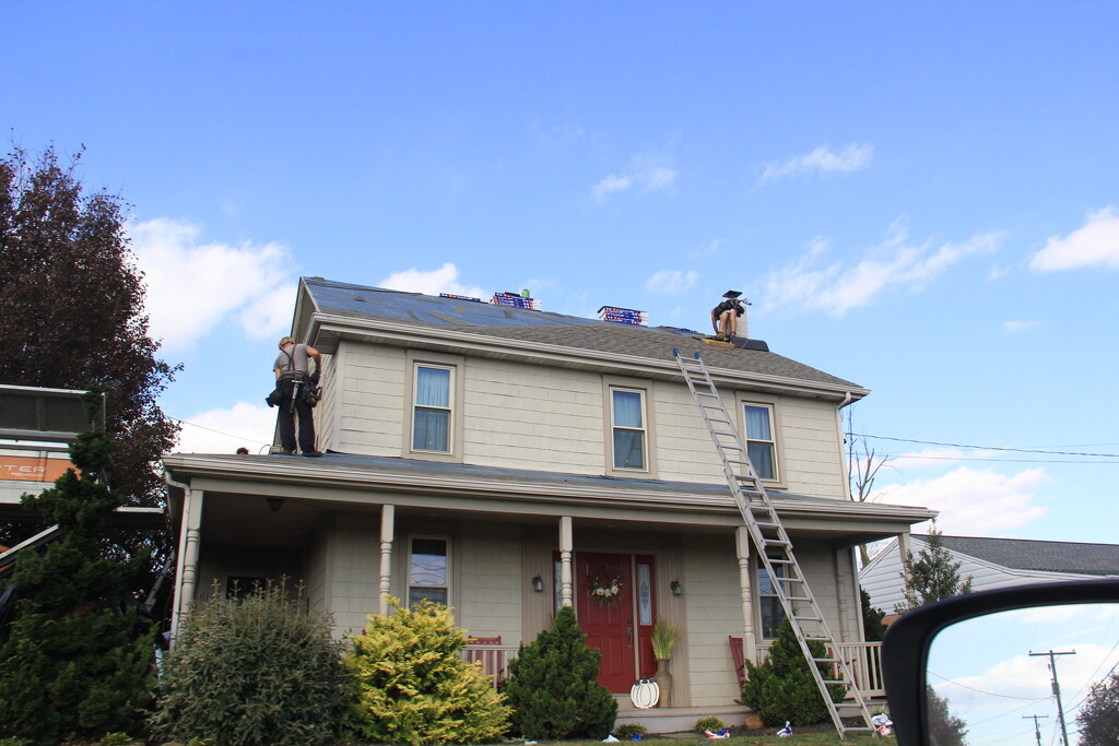 A New Roof Before Winter by digitalrn