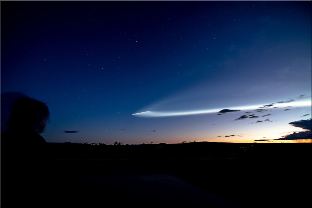 A rocket launched from Vandenberg Air force base by 365projectorgchristine