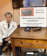 7th Nov 2024 - Bygone days.  My father was a physician so the little black bag is very familiar to me.